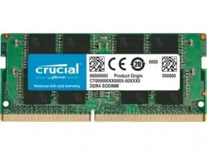 Crucial CT16G4SFRA32A SO-DIMM, 16 GB, DDR4, 3200 Mhz, CL22, 260-pin - unbuffered