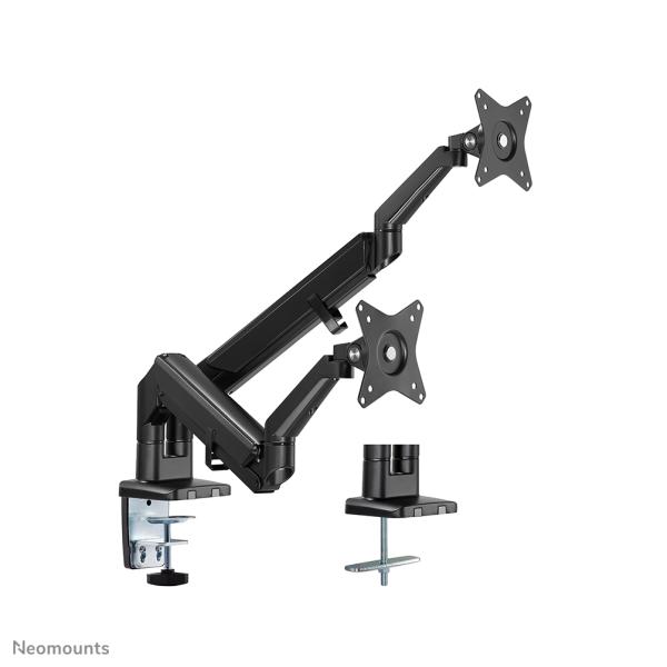 Neomounts DS70-810BL2 Desk Mount ultra flat, clamp/grommet, Dual-mount, 17 - 32 inch 3 Neomounts DS70-810BL2 Desk Mount ultra flat, clamp/grommet, Dual-mount, 17 - 32 inch - Afbeelding 3