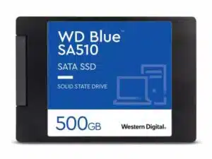 Western Digital WDS500G3B0A BLUE SSD, 500GB, 2.5", SATA3, 3D, 560/ 510 MB/s, 95000 / 84000 IOPS