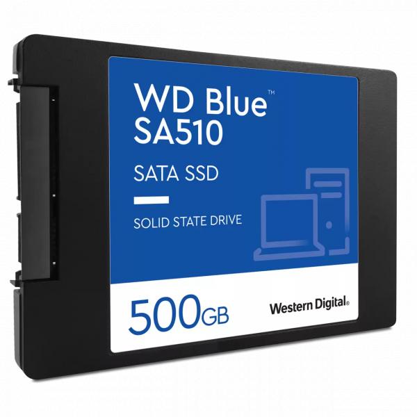 Western Digital WDS500G3B0A BLUE SSD, 500GB, 2.5", SATA3, 3D, 560/ 510 MB/s, 95000 / 84000 IOPS 3 Western Digital WDS500G3B0A BLUE SSD, 500GB, 2.5", SATA3, 3D, 560/ 510 MB/s, 95000 / 84000 IOPS - Afbeelding 3