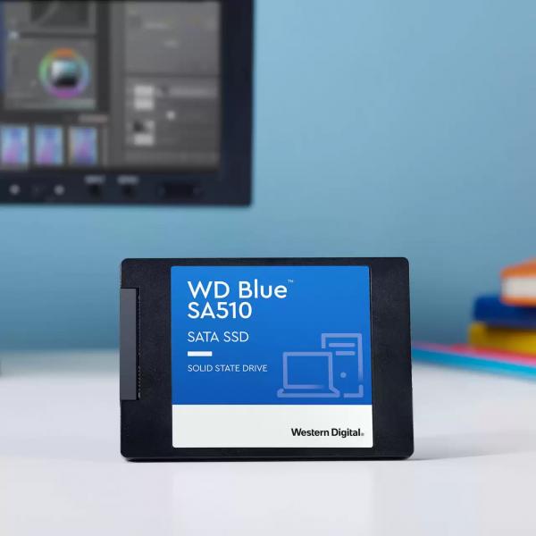 Western Digital WDS500G3B0A BLUE SSD, 500GB, 2.5", SATA3, 3D, 560/ 510 MB/s, 95000 / 84000 IOPS 5 Western Digital WDS500G3B0A BLUE SSD, 500GB, 2.5", SATA3, 3D, 560/ 510 MB/s, 95000 / 84000 IOPS - Afbeelding 5