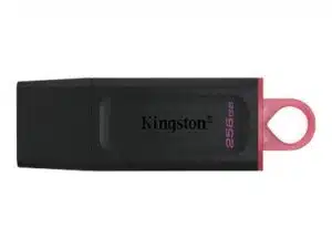 Kingston DTX/256GB Exodia USB Flash drive, 256 GB, USB 3.2, Black