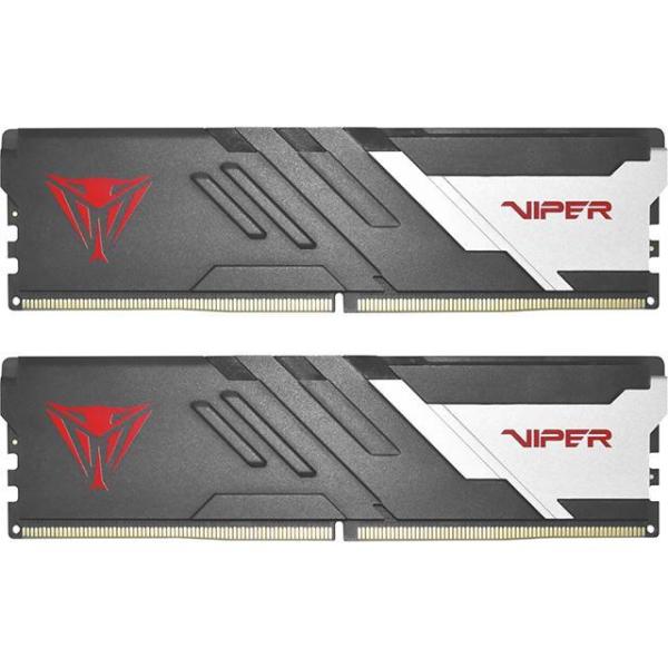 Patriot PVV532G600C36K Viper Venom DIMM Dual Kit, DDR5, 32GB, 6000 MHz, CL36, 1.25v, Black HS 1 Patriot PVV532G600C36K Viper Venom DIMM Dual Kit, DDR5, 32GB, 6000 MHz, CL36, 1.25v, Black HS