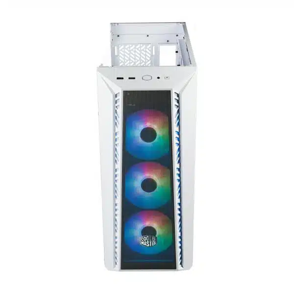 Cooler Master MB520-WGNN-S00 MasterBox 520 Mesh White, ATX, midi, Edge-to-edge transparent window 2 Cooler Master MB520-WGNN-S00 MasterBox 520 Mesh White, ATX, midi, Edge-to-edge transparent window - Afbeelding 2