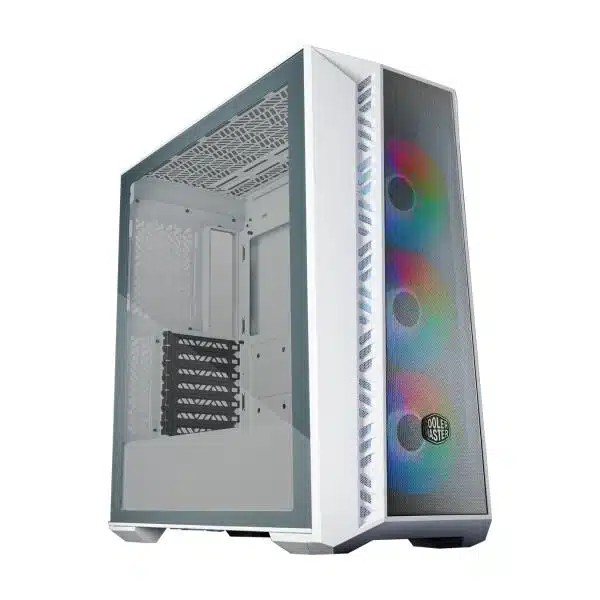 Cooler Master MB520-WGNN-S00 MasterBox 520 Mesh White, ATX, midi, Edge-to-edge transparent window 3 Cooler Master MB520-WGNN-S00 MasterBox 520 Mesh White, ATX, midi, Edge-to-edge transparent window - Afbeelding 3
