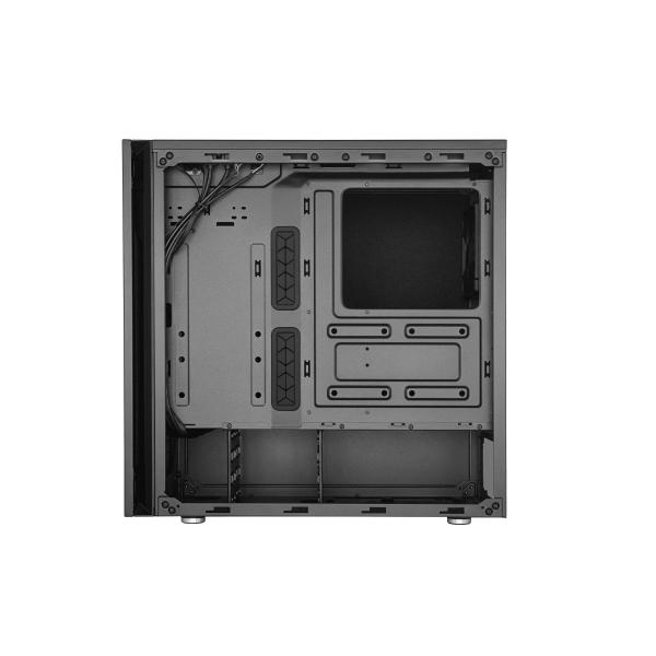 Cooler Master MCS-S600-KN5N-S00 Silencio S600 without TG, ATX, Midi-Tower, 5x 2.5", 2x 120mm, Black 4 Cooler Master MCS-S600-KN5N-S00 Silencio S600 without TG, ATX, Midi-Tower, 5x 2.5", 2x 120mm, Black - Afbeelding 4