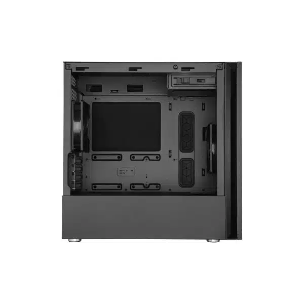 Cooler Master MCS-S400-KN5N-S00 Silencio S400 without TG Mini-Tower, mATX, 4x 2.5", 2x 120mm, Black 4 Cooler Master MCS-S400-KN5N-S00 Silencio S400 without TG Mini-Tower, mATX, 4x 2.5", 2x 120mm, Black - Afbeelding 4