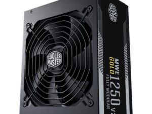 Cooler Master MPE-C501-AFCAG-EU MWE Gold V2, ATX 1250W, RTX Ready, Modular, 140mm, Black