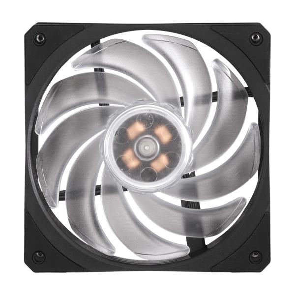 Cooler Master RR-212S-20PC-R2 Hyper 212RGB Black edition w LGA1700, 120mm, 650-2000 RPM, 4-heatpipe 2 Cooler Master RR-212S-20PC-R2 Hyper 212RGB Black edition w LGA1700, 120mm, 650-2000 RPM, 4-heatpipe - Afbeelding 2