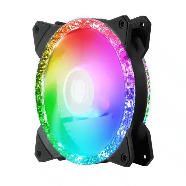 Cooler Master MFY-B2DN-20NPA-R1 MF120 Prismatic, 3-pin ARGB, 120mm, 650-2000 RPM, 8 - 27 dBA 2 Cooler Master MFY-B2DN-20NPA-R1 MF120 Prismatic, 3-pin ARGB, 120mm, 650-2000 RPM, 8 - 27 dBA - Afbeelding 2