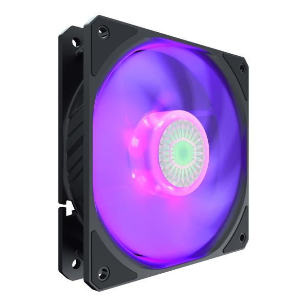 Cooler Master MFX-B2DN-18NPC-R1 SickleFlow 120 RGB, 4-pin, 120mm, Rifle, 650-1800 RPM, 8 - 27 dBa 3 Cooler Master MFX-B2DN-18NPC-R1 SickleFlow 120 RGB, 4-pin, 120mm, Rifle, 650-1800 RPM, 8 - 27 dBa - Afbeelding 3