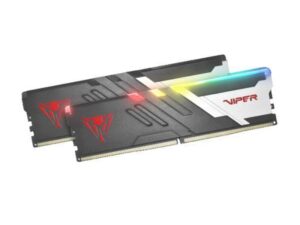 Patriot PVVR532G600C36K Viper Venom RGB UDIMM KIT, DDR5, 32GB (2x16GB) 6000MHz, CL36, 1.135v,