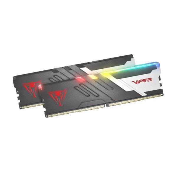 Patriot PVVR532G600C36K Viper Venom RGB UDIMM KIT, DDR5, 32GB (2x16GB) 6000MHz, CL36, 1.135v, 1 Patriot PVVR532G600C36K Viper Venom RGB UDIMM KIT, DDR5, 32GB (2x16GB) 6000MHz, CL36, 1.135v,