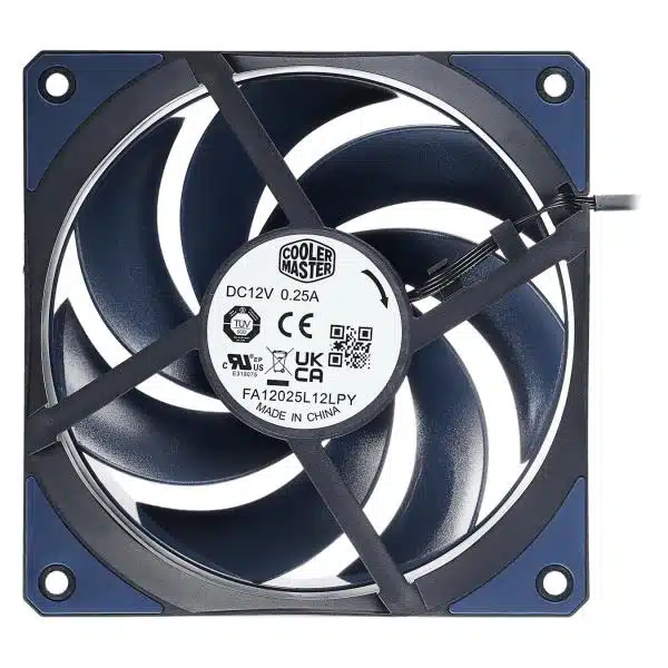 Cooler Master MFZ-M2NN-21NPK-R1 Mobius 120, 120 MM, 2400 RPM, 30 DBa, 75.2 CFM 5 Cooler Master MFZ-M2NN-21NPK-R1 Mobius 120, 120 MM, 2400 RPM, 30 DBa, 75.2 CFM - Afbeelding 5