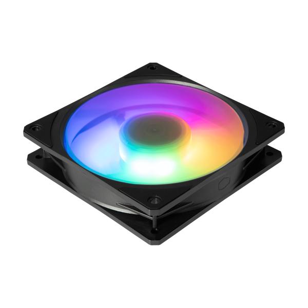 Cooler Master MFZ-M2DN-24NP2-R1 Mobius 120P ARGB, 120 MM, 2400 RPM, 30 dB, 75.2 CFM, Black 5 Cooler Master MFZ-M2DN-24NP2-R1 Mobius 120P ARGB, 120 MM, 2400 RPM, 30 dB, 75.2 CFM, Black - Afbeelding 5