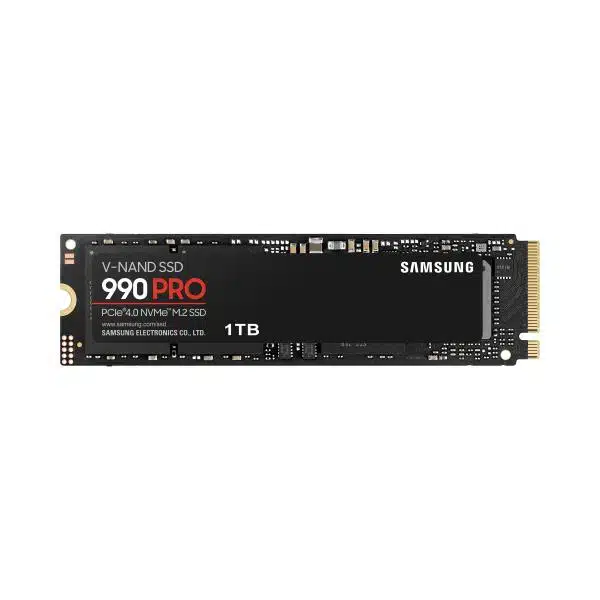 Samsung MZ-V9P1T0BW 990 PRO SSD, 1000 GB, M.2, 7450 MB/s, 1550000 IOPS, 5.4 W 1 Samsung MZ-V9P1T0BW 990 PRO SSD, 1000 GB, M.2, 7450 MB/s, 1550000 IOPS, 5.4 W
