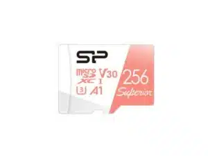 Silicon Power SP256GBSTXDV3V20SP Superior, 256 GB, MicroSDXC, Class 10, UHS-I, 100 MB/s, 80 MB/s