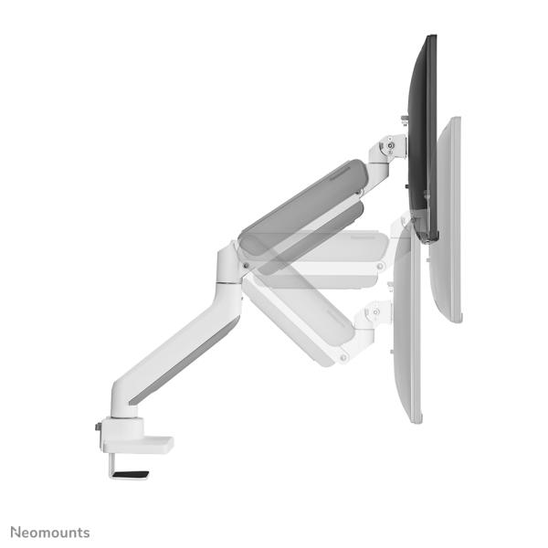 Neomounts DS70-450WH1 Full-Motion Desk Mount, 17 - 42 inch, Topfix clamp & grommet 4 Neomounts DS70-450WH1 Full-Motion Desk Mount, 17 - 42 inch, Topfix clamp & grommet - Afbeelding 4