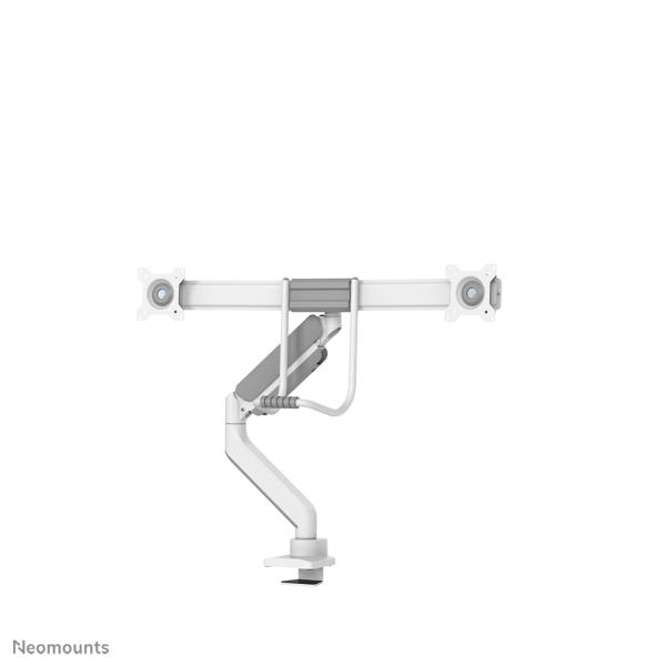 Neomounts DS75-450WH2 Full-Motion Screen Desk Mount, 2 screens, topfix clamp & grommet 2 Neomounts DS75-450WH2 Full-Motion Screen Desk Mount, 2 screens, topfix clamp & grommet - Afbeelding 2