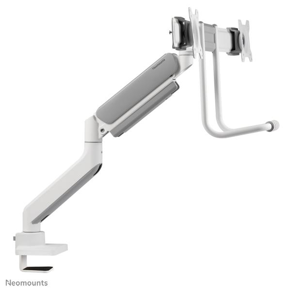 Neomounts DS75-450WH2 Full-Motion Screen Desk Mount, 2 screens, topfix clamp & grommet 4 Neomounts DS75-450WH2 Full-Motion Screen Desk Mount, 2 screens, topfix clamp & grommet - Afbeelding 4