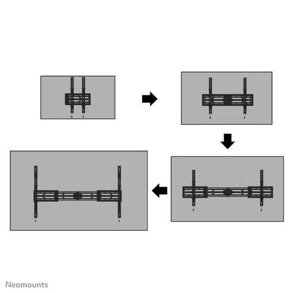 Neomounts WL35S-950BL19 Neomounts Select Screen Wall Mount, tilt, VESA 800X600-1500X900mm 5 Neomounts WL35S-950BL19 Neomounts Select Screen Wall Mount, tilt, VESA 800X600-1500X900mm - Afbeelding 5