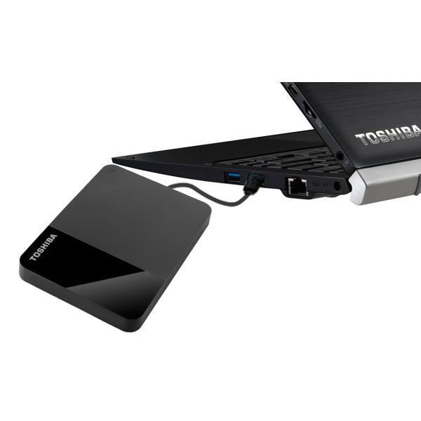 Toshiba HDTB520EK3AA Canvio Basics Portable External HDD, 2TB, USB3.1 Gen1 5Gbit/s, Black 4 Toshiba HDTB520EK3AA Canvio Basics Portable External HDD, 2TB, USB3.1 Gen1 5Gbit/s, Black - Afbeelding 4