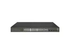 LevelOne GES-2128P Hilbert 28-Port Gigabit PoE Smart Lite Switch, 24 PoE 380W, 4x SFP/RJ45 Combo, L2