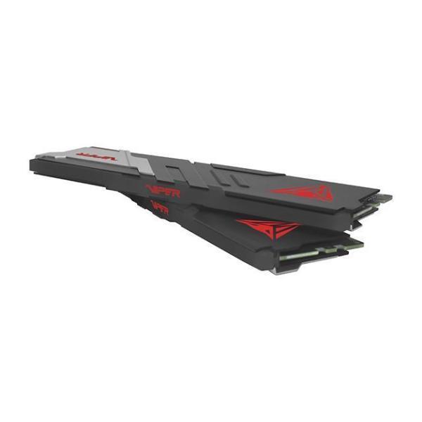 Patriot PVV532G640C32K Viper Venom Dual-Kit, 32 GB, DDR5 DIMM, 6400 MHz, CL32, BLK/SIR HS 4 Patriot PVV532G640C32K Viper Venom Dual-Kit, 32 GB, DDR5 DIMM, 6400 MHz, CL32, BLK/SIR HS - Afbeelding 4