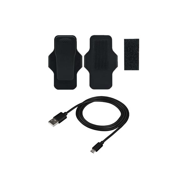 Transcend TS-DBK4 Body Camera Accessory Kit for DPB10B, Black 1 Transcend TS-DBK4 Body Camera Accessory Kit for DPB10B, Black