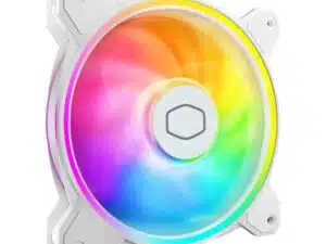 Cooler Master MFL-B2DW-21NP2-R2 MasterFan MF120 Halo2 White Edition, 120mm, 27 dB, 51.88 CFM, White