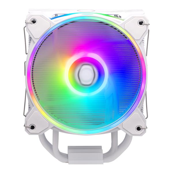 Cooler Master RR-S4WW-20PA-R1 Hyper 212 Halo White, 4-pin, ARGB, 120mm, 650-2050 RPM, 27 dBa (Max) 1 Cooler Master RR-S4WW-20PA-R1 Hyper 212 Halo White, 4-pin, ARGB, 120mm, 650-2050 RPM, 27 dBa (Max)