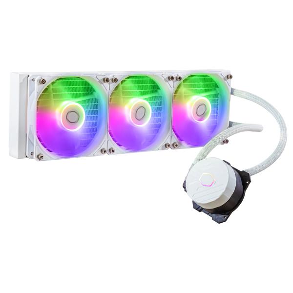 Cooler Master MLW-D36M-A18PZ-RW MASTERLIQUID 360L Core White, 4-pin, 3x 120mm ARGB, 27 dBa (max) 1 Cooler Master MLW-D36M-A18PZ-RW MASTERLIQUID 360L Core White, 4-pin, 3x 120mm ARGB, 27 dBa (max)