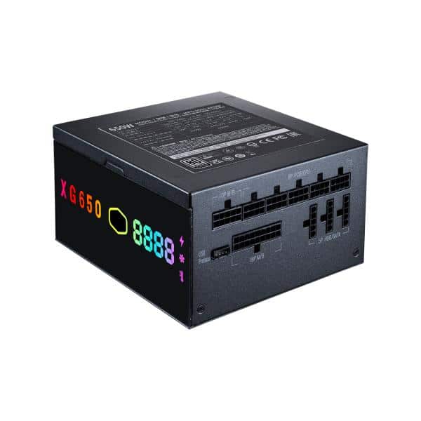 Cooler Master MPG-6501-AFBAP-XEU XG650 Platinum Plus, 650W ATX, >92%, 135 mm, < 25 dBA, 4x PCIe 6+2 5 Cooler Master MPG-6501-AFBAP-XEU XG650 Platinum Plus, 650W ATX, >92%, 135 mm, < 25 dBA, 4x PCIe 6+2 - Afbeelding 5
