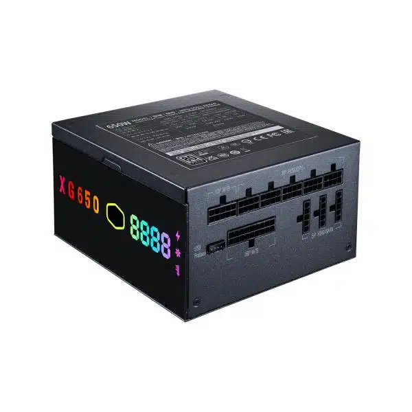 Cooler Master MPG-6501-AFBAP-XEU XG650 Platinum Plus, 650W ATX, >92%, 135 mm, < 25 dBA, 4x PCIe 6+2 5 Cooler Master MPG-6501-AFBAP-XEU XG650 Platinum Plus, 650W ATX, >92%, 135 mm, < 25 dBA, 4x PCIe 6+2 - Afbeelding 5