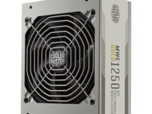 Cooler Master MPE-C501-AFCAG-3GEU MWE Gold 1250 V2 White, ATX3.0, 1250W, 90%, 140mm, 3x PCIe 6+2