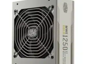 Cooler Master MPE-C501-AFCAG-3GEU MWE Gold 1250 V2 White, ATX3.0, 1250W, 90%, 140mm, 3x PCIe 6+2