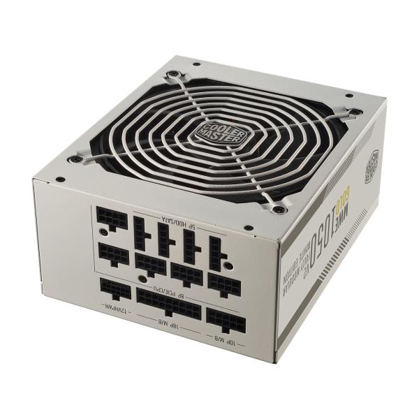 Cooler Master MPE-A501-AFCAG-3GEU MWE Gold 1050 V2 White, ATX3.0, 1050W, 90%, 140mm, 3x PCIe 6+2 3 Cooler Master MPE-A501-AFCAG-3GEU MWE Gold 1050 V2 White, ATX3.0, 1050W, 90%, 140mm, 3x PCIe 6+2 - Afbeelding 3