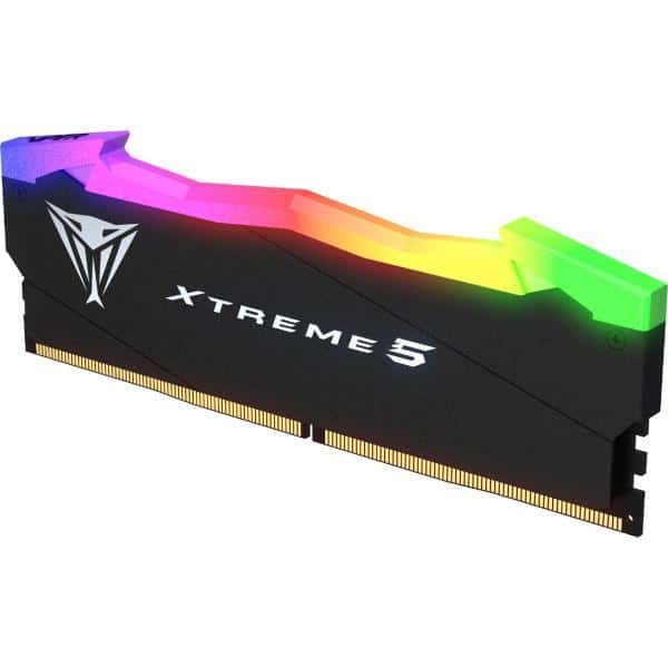Patriot PVXR532G80C38K Viper Xtreme 5 RGB DUAL KIT, 32GB, DIMM, DDR5, 8000 MHz, CL38, BLK, HS 2 Patriot PVXR532G80C38K Viper Xtreme 5 RGB DUAL KIT, 32GB, DIMM, DDR5, 8000 MHz, CL38, BLK, HS - Afbeelding 2