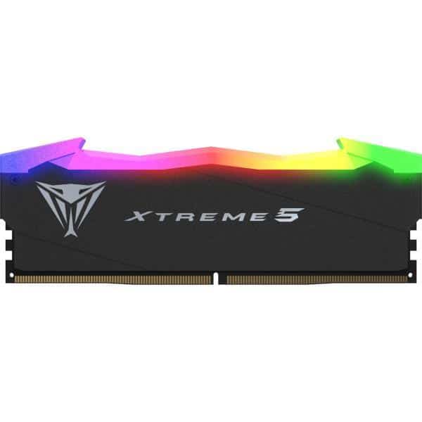Patriot PVXR532G80C38K Viper Xtreme 5 RGB DUAL KIT, 32GB, DIMM, DDR5, 8000 MHz, CL38, BLK, HS 3 Patriot PVXR532G80C38K Viper Xtreme 5 RGB DUAL KIT, 32GB, DIMM, DDR5, 8000 MHz, CL38, BLK, HS - Afbeelding 3