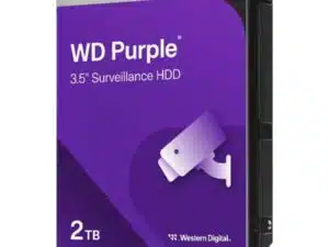 Western Digital WD23PURZ WD Purple, 2 TB, 3.5", 4K 24x7, SATA3, 5400 RPM, 256 MB, 175 MB/s