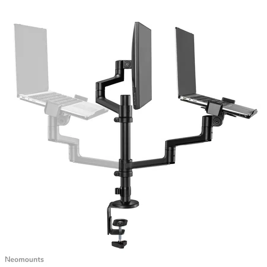 Neomounts DS20-425BL2 Monitor desk-mount, 17" - 27", 8 kg, 360°, Black 4 Neomounts DS20-425BL2 Monitor desk-mount, 17" - 27", 8 kg, 360°, Black - Afbeelding 4