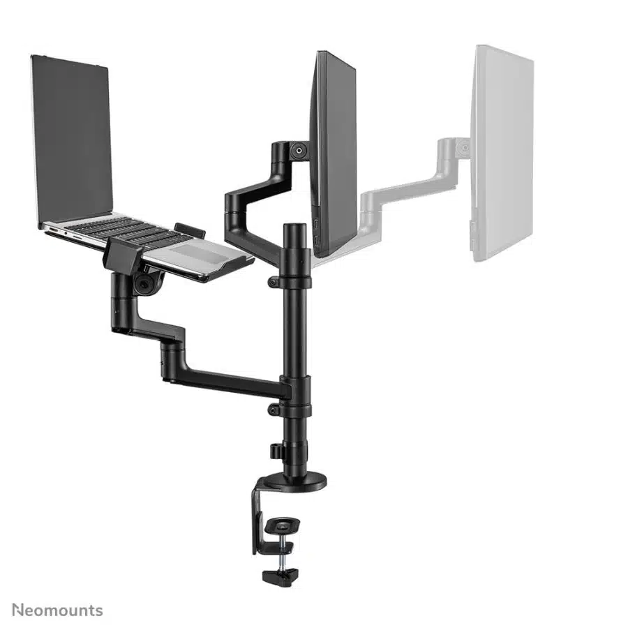 Neomounts DS20-425BL2 Monitor desk-mount, 17" - 27", 8 kg, 360°, Black 5 Neomounts DS20-425BL2 Monitor desk-mount, 17" - 27", 8 kg, 360°, Black - Afbeelding 5