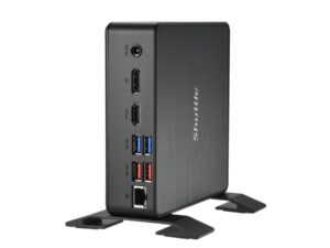 Shuttle PFB-NC40U001 NC40U XPC Nano PC NC40U Mini PC barebone, Intel 7305U, 6x USB3.2, 2x M.2, LAN