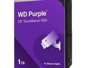 Western Digital WD11PURZ WD Purple, 1TB, 3.5", SATA3 6GB/s, 64 MB, 180 MB/s, 3.38 W