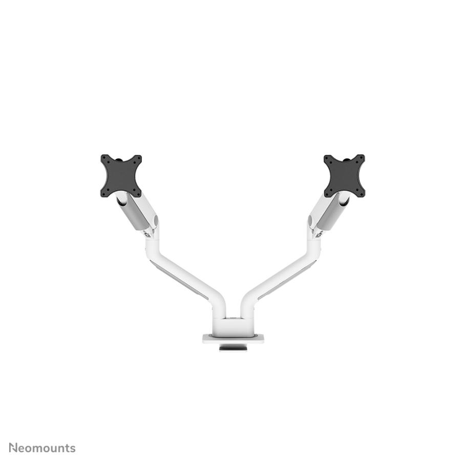 Neomounts DS70S-950WH2 Full-motion desk mount, 2x 17" - 35", 18 kg, 100x100 mm, Silver 2 Neomounts DS70S-950WH2 Full-motion desk mount, 2x 17" - 35", 18 kg, 100x100 mm, Silver - Afbeelding 2