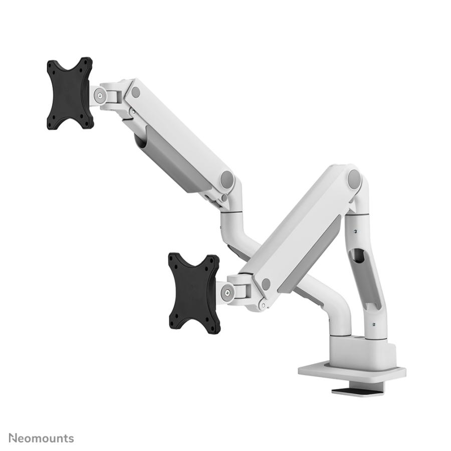 Neomounts DS70S-950WH2 Full-motion desk mount, 2x 17" - 35", 18 kg, 100x100 mm, Silver 3 Neomounts DS70S-950WH2 Full-motion desk mount, 2x 17" - 35", 18 kg, 100x100 mm, Silver - Afbeelding 3