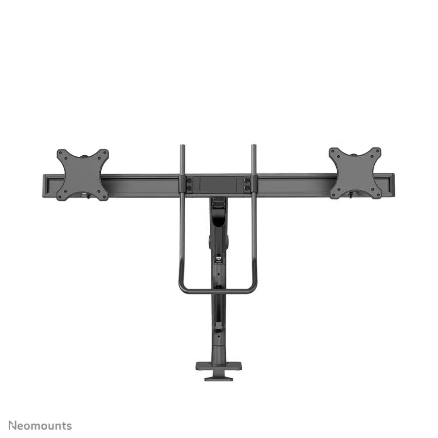 Neomounts DS75S-950BL2 Full-motion desk mount, 2x 17" - 27", 8kg, 100x100 mm, Black 4 Neomounts DS75S-950BL2 Full-motion desk mount, 2x 17" - 27", 8kg, 100x100 mm, Black - Afbeelding 4