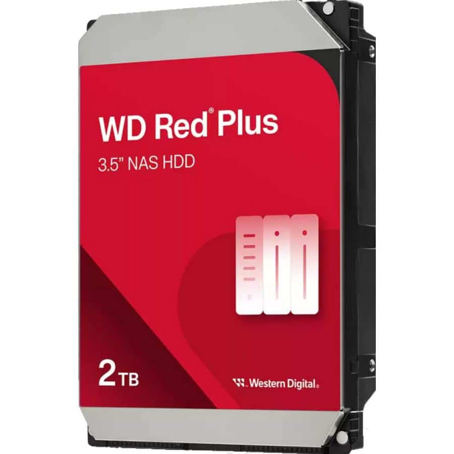 Western Digital WD20EFPX RED PLUS HDD, 2 TB, 3.5", SATA3, 5400 RPM, 256 MB, 175 MB/s 1 Western Digital WD20EFPX RED PLUS HDD, 2 TB, 3.5", SATA3, 5400 RPM, 256 MB, 175 MB/s