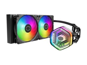 Cooler Master MLX-D24M-A25PZ-R1 MasterLiquid 240 Atmos ARGB, 4-pin, 12 dBa (max) 690-2500 RPM ± 1