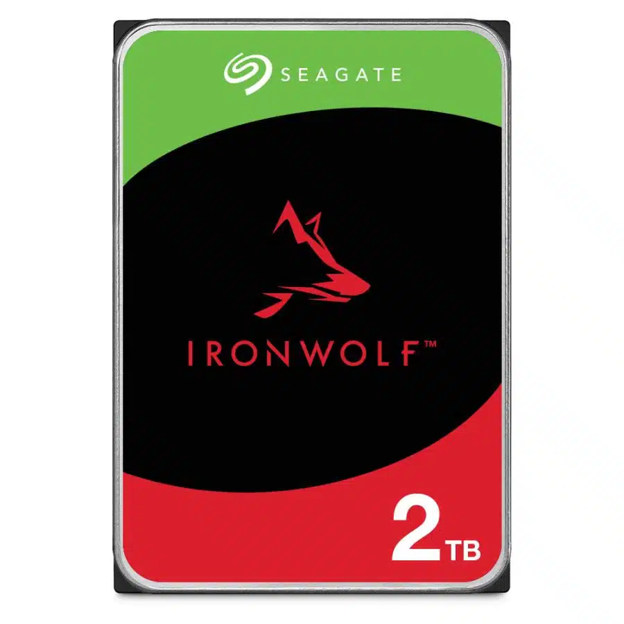 Seagate ST2000VN003 IronWolf HDD, 2 TB, 3.5", SATA3, 5400 RPM, 256 MB 1 Seagate ST2000VN003 IronWolf HDD, 2 TB, 3.5", SATA3, 5400 RPM, 256 MB